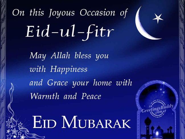 Eid Al Fitr Festival Usa 21 And Greetings Messages