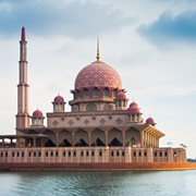 Putrajaya Mosque in Malaysia